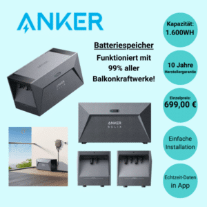 Anker Batteriespeicher