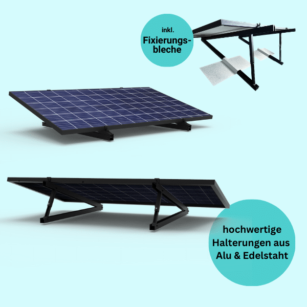 MSP-ANKER Standard "Flachdach" (Glas-Glas/870w) inkl. Solarspeicher 1,6 kWh – Bild 4