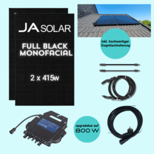 MYSOLARPLANT Standard "Ziegeldach" (Mono/830w)
