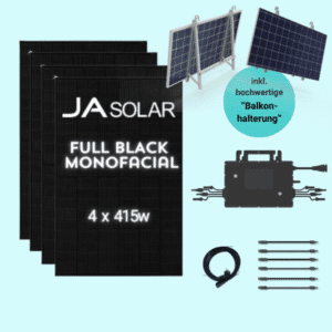 MYSOLARPLANT Standard "Balkon" (Mono/830w)