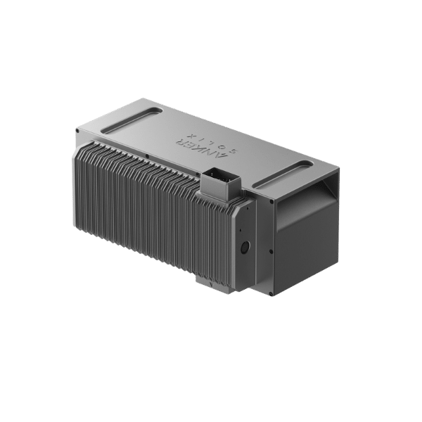 Anker Solix BP 1600 Erweiterungsakku. Ansicht von hinten